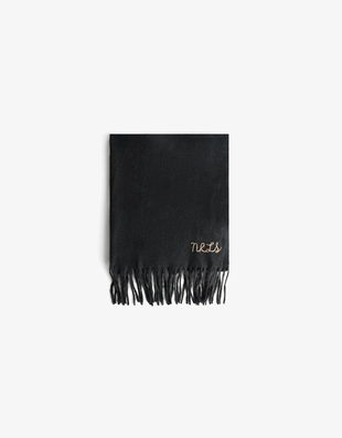 Шарф с вышивкой- Заказать в России