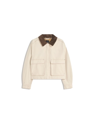 Camel|6619/335 - Bershka Куртка с воротником из вельвета