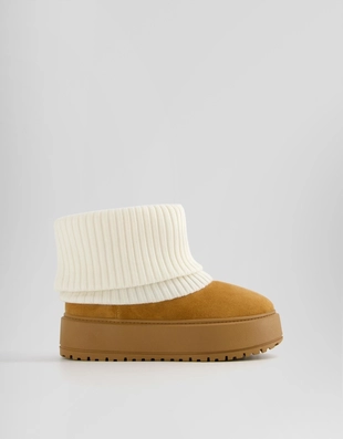 Ботильоны на платформе в стиле носка- Заказать в России