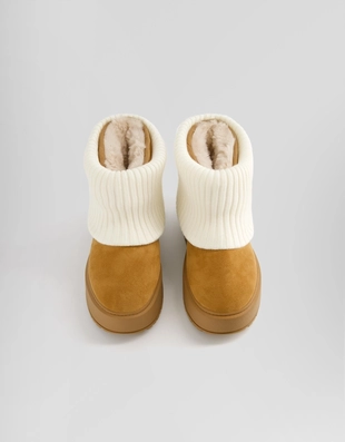 Ботильоны на платформе в стиле носка- Заказать в России