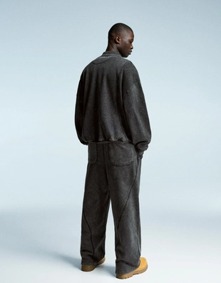 Купить Bershka Объемные брюки свободного кроя с эффектом потертости