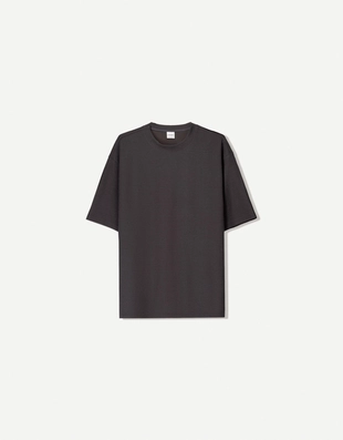 Grey|2880/777 - Bershka Футболка из жатой ткани