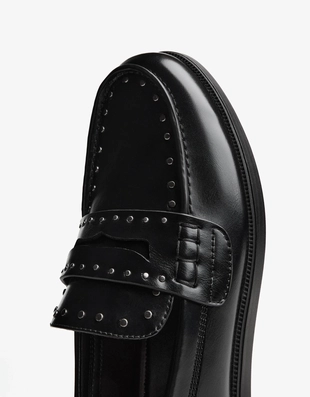 Мокасины с заклепками- Заказать в России