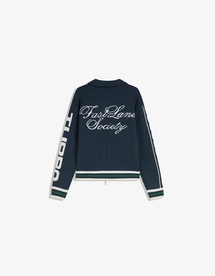 Куртка с застежкой-молнией и вышивкой- Заказать в России