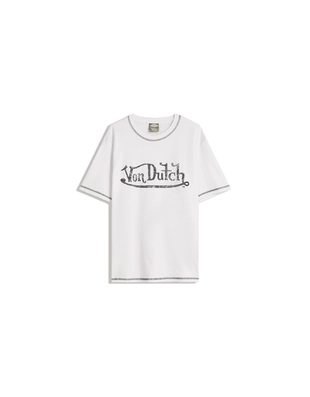 Купить Bershka Футболка с короткими рукавами и принтом «VON DUTCH»