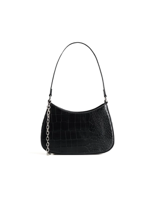 Мини-сумка в форме полумесяца- Заказать в России