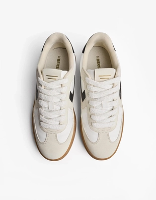 Кроссовки в стиле ретро с кружевными деталями- Заказать в России