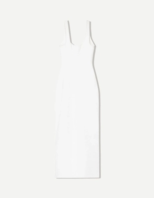 Платье миди на бретелях- Заказать в России