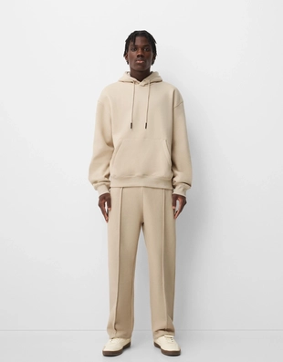 Комплект из толстовки и брюк с широкими штанинами- Заказать в России