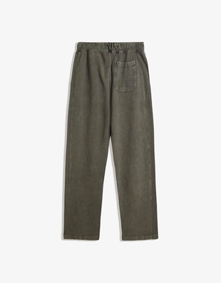Grey|5489/498 - Bershka Брюки из ткани пике с эффектом потертости
