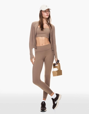 Camel|6976/143 - Bershka Куртка из быстросохнущей и дышащей ткани с молнией