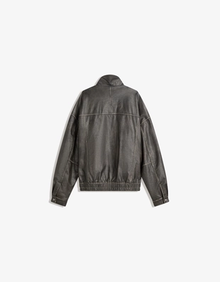 Куртка из искусственной кожи- Заказать в России