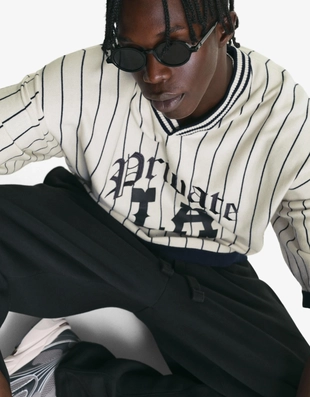 Off white|7972/596 - Bershka Спортивная футболка с короткими рукавами