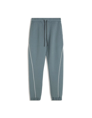 Blue|5488/478 - Bershka Брюки-джоггеры из мягкой ткани