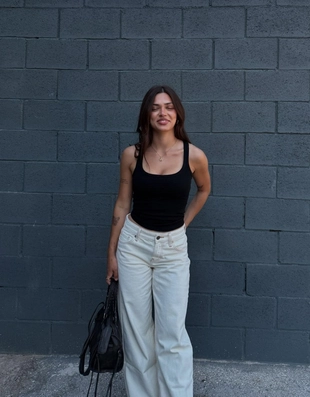 Сумка-боулинг с эффектом потертости и ремнями- Заказать в России