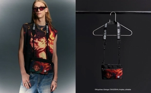 Black|4786/455 - Bershka Сумка через плечо DEMON SLAYER