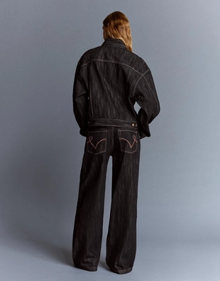 Купить Bershka Жаккардовые джинсы-бойфренды