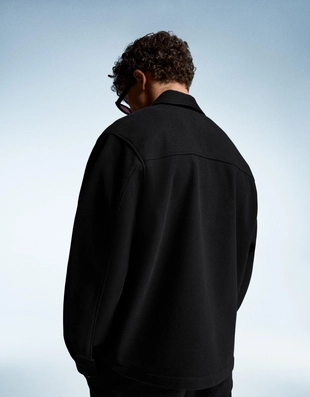 Куртка-рубашка свободного кроя из фланели- Заказать в России