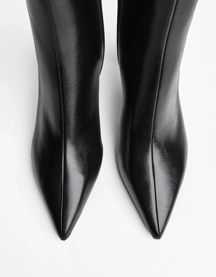 Ботильоны на среднем тонком каблуке- Заказать в России