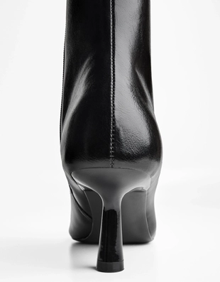 Ботильоны на среднем тонком каблуке- Заказать в России