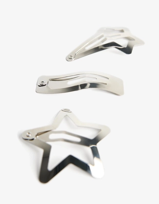 PACK OF 6 STAR HAIR CLIPS- Заказать в России