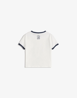 Футболка с короткими рукавами и принтом «мофусанд»- Заказать в России