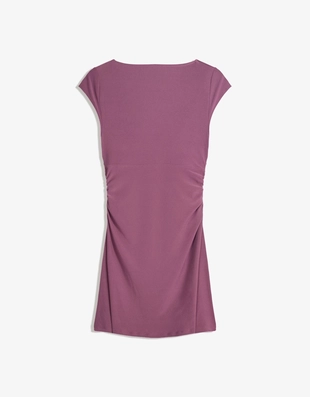 Мини-платье со сборками- Заказать в России