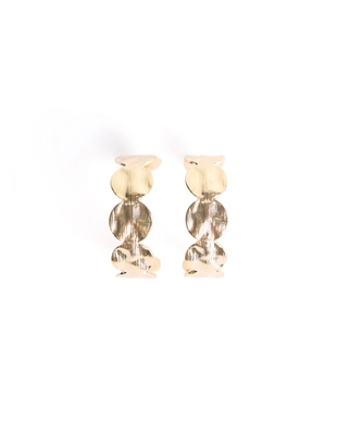 Gold|9474/248 - Bershka Серьги-кольца