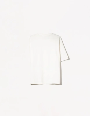 Футболка оверсайз из плотного хлопка- Заказать в России