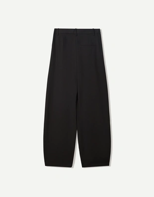 Брюки с поясом на запахе- Заказать в России