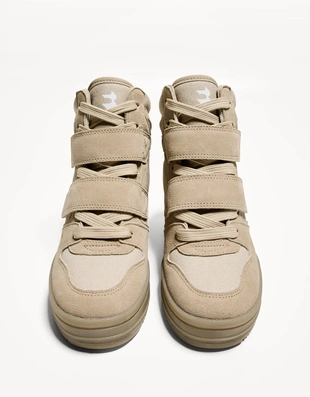 Купить Bershka Высокие кроссовки на танкетке