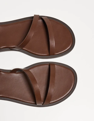 Brown|1808/660 - Bershka Сандалии с ремешками