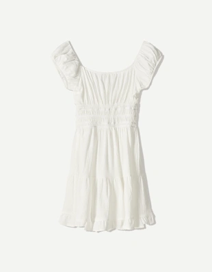 Мини-платье с воланами- Заказать в России