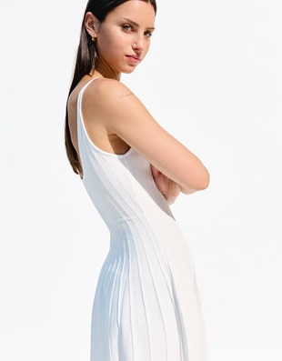 Мини-платье на бретелях- Заказать в России