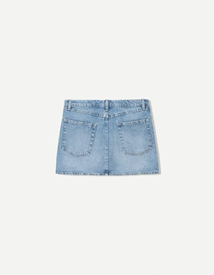 Купить Bershka Джинсовая мини-юбка