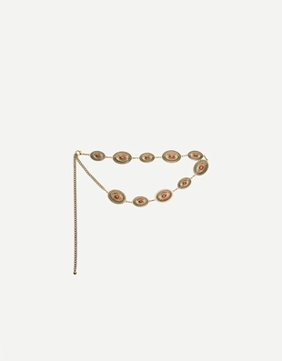 Купить Bershka Пояс-цепочка «медальоны»