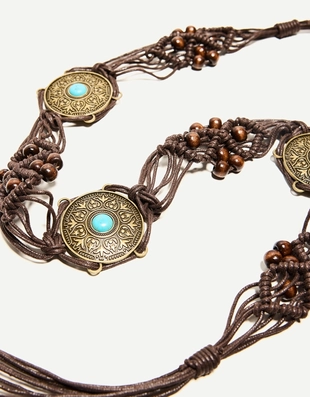 Ремень в стиле бохо- Заказать в России