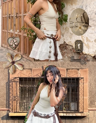 Ремень в стиле бохо- Заказать в России