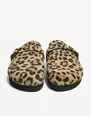 ANIMAL PRINT|2600/660 - Bershka Сабо с анималистическим принтом
