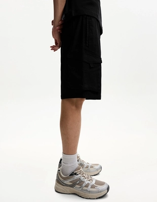 Black|3364/388 - Bershka Шорты-джоггеры карго