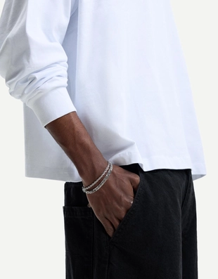 Набор из 2 стальных браслетов- Заказать в России