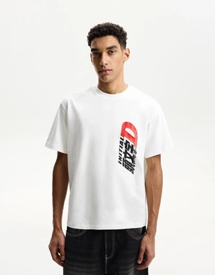 Футболка с принтом INITIAL D- Заказать в России