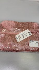 Zara КОРОТКОЕ ПЛАТЬЕ ХАЛТЕР С БАХРОМОЙ Pale pink | 4772/243/687