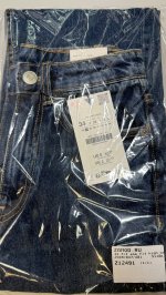 Zara ДЖИНСЫ TRF MOM FIT HIGH WAIST Navy blue | 2569/047/401