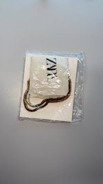 Zara НАБОР ИЗ 2 КОМБИНИРОВАННЫХ ОЖЕРЕЛИЙ С МЕТАЛЛИЧЕСКИМИ ДЕТАЛЯМИ Gold / Silver | 4736/261/881