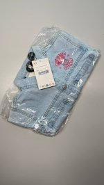 Zara ДЖИНСОВАЯ КУРТКА С НАШИВКОЙ «МИННИ-МАУС» © DISNEY Light blue | 5854/523/406