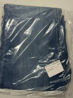 Stradivarius Джинсы D07 скинни со средней посадкой OVERDYED BLUE DENIM|1400/500