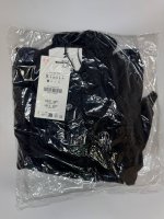 Zara Кардиган с шарфом из ребристого трикотажа Black | 9325/103/800