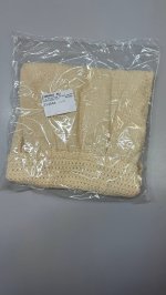 Zara КОМБИНИРОВАННОЕ ТРИКОТАЖНОЕ ПЛАТЬЕ С ВЫШИВКОЙ В ШВЕЙЦАРСКОМ СТИЛЕ Butter | 2209/509/725