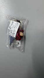 Zara Рождественское украшение для елки из шерсти с мышкой и попкорном Multicoloured | 7644/060/999